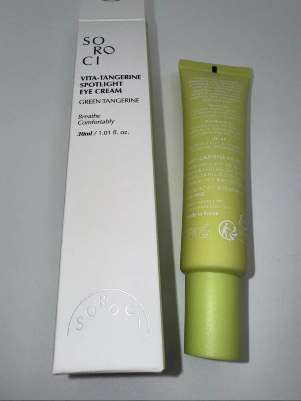 SOROCI Spotlight Eye Cream Full Size NEW 30ml 1.01oz